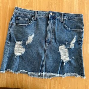 Forever 21 Jean mini skirt